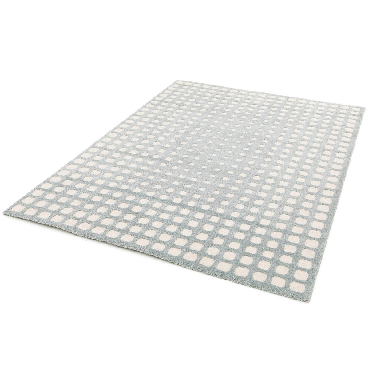 TEPPICH sehr weich mit Relief-Effekt blau - Blau, Textil (120/170cm) - AFK Living