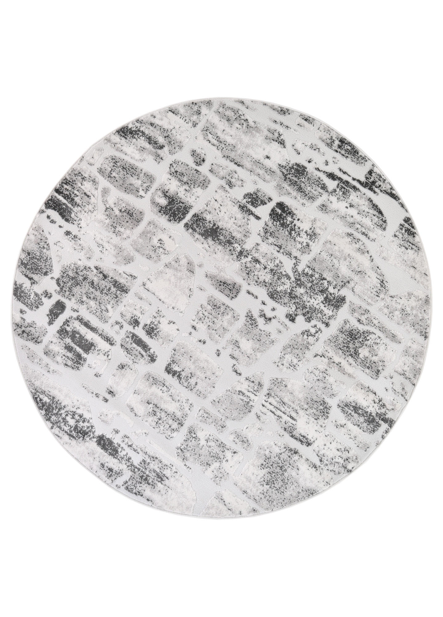 TEPPICH SKY Hellgrau 160/160 cm - Hellgrau, Textil (160/160cm) - Tapiso
