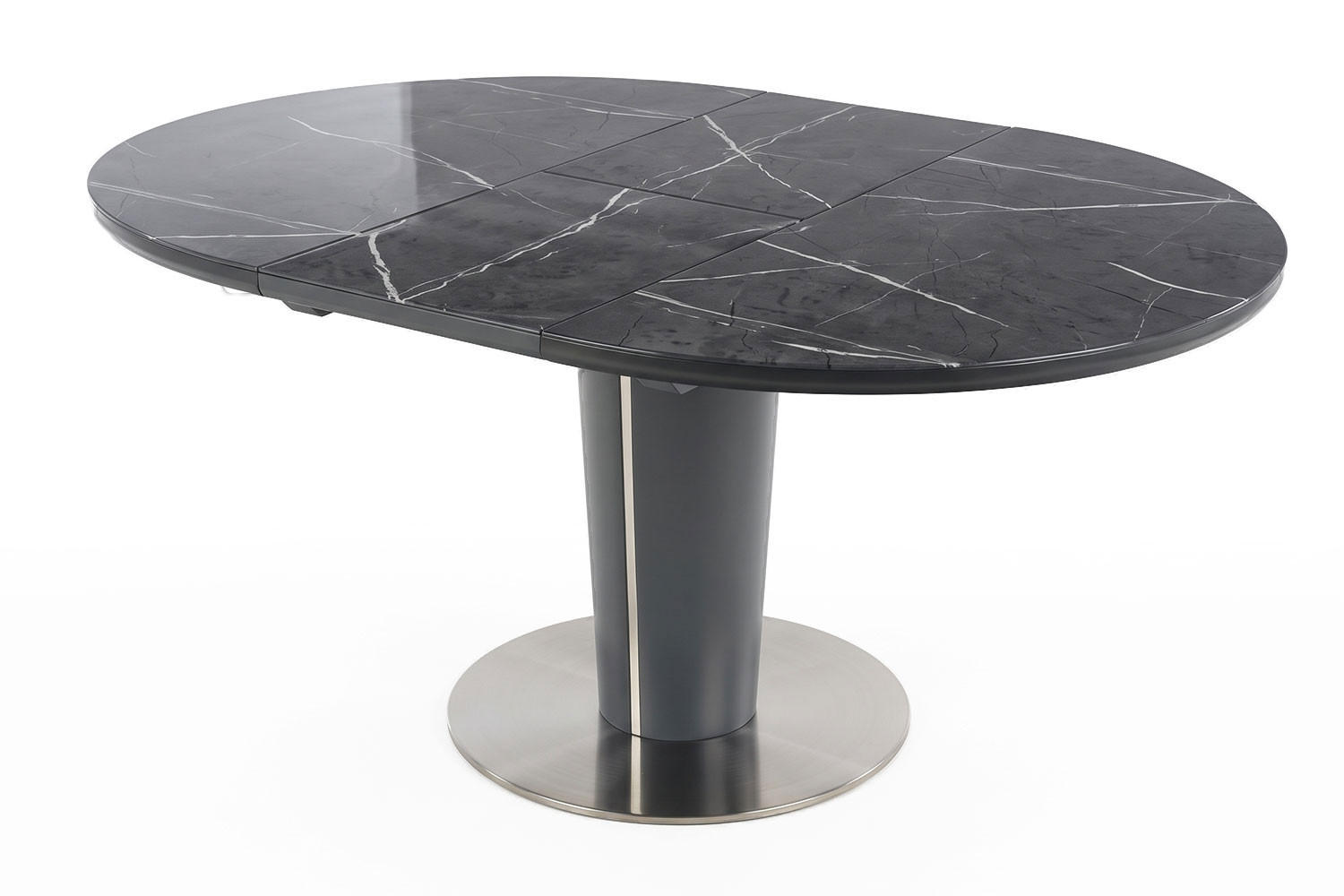 Feldmann-Wohnen Esstisch Grau 160x76x120 cm