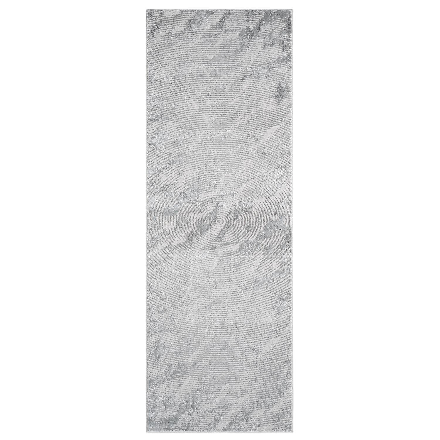 KURZFLOR-TEPPICH Antik 481 Grau 80x300 cm - Grau, Textil (80/300cm) - carpet city