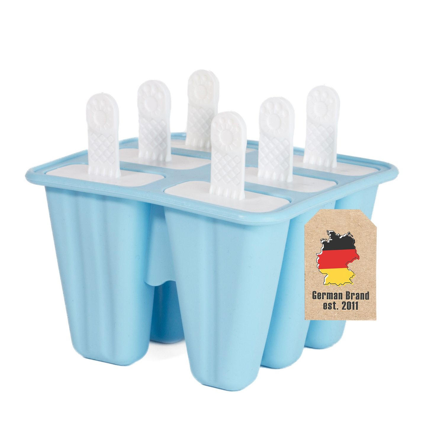 EISCREME FORM - Blau, Kunststoff (12/9/14cm) - Intirilife
