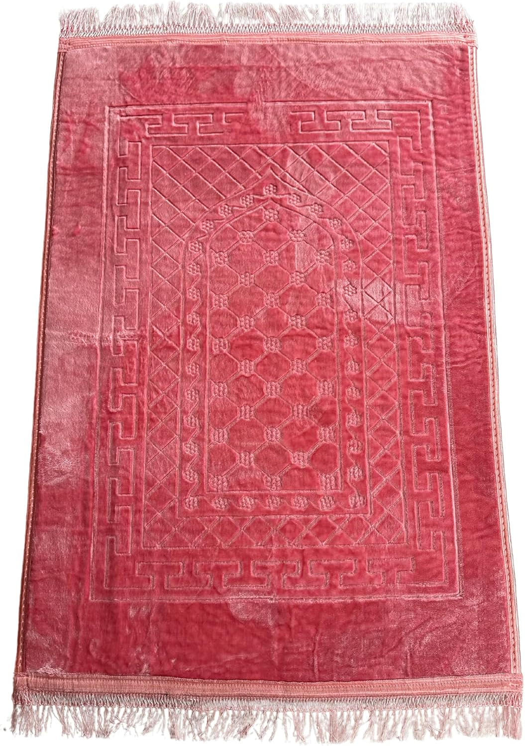 ORIENTTEPPICH Gebetsteppich Islam Seccade (Rosa) - Rosa, Textil (80/120cm) - Gowoll