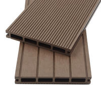 TERRASSENDIELEN SAMANA - Dunkelbraun, 2 m² - Dunkelbraun, Kunststoff (220/14.6/2.1cm) - Home Deluxe