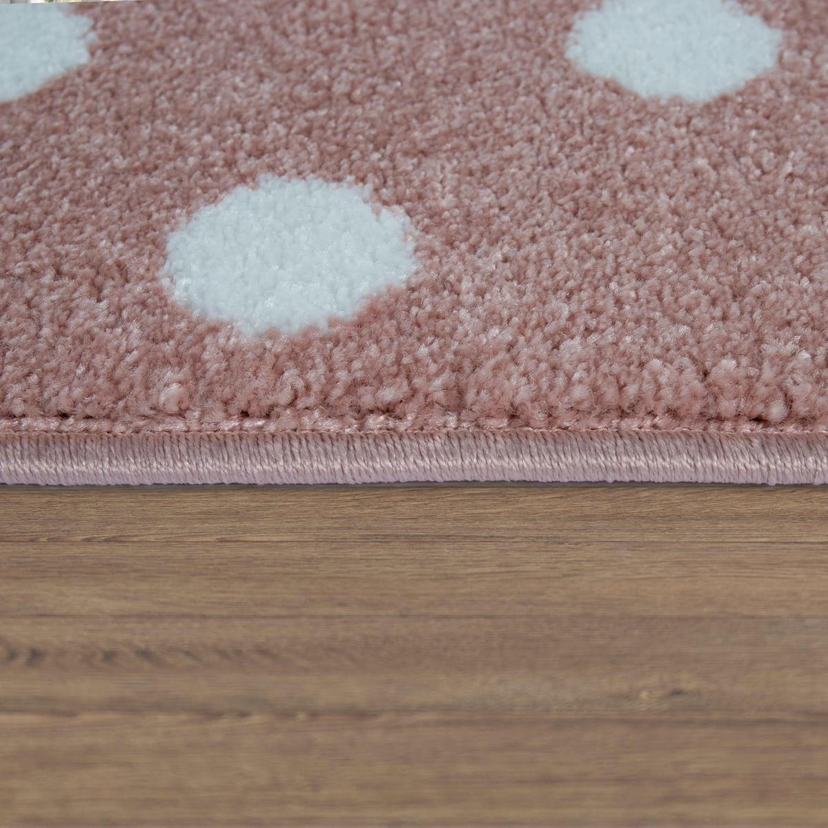 KINDERTEPPICH 140/200 LIEBEN SIEBEN 732 - Pink, Kunststoff (140/200cm)