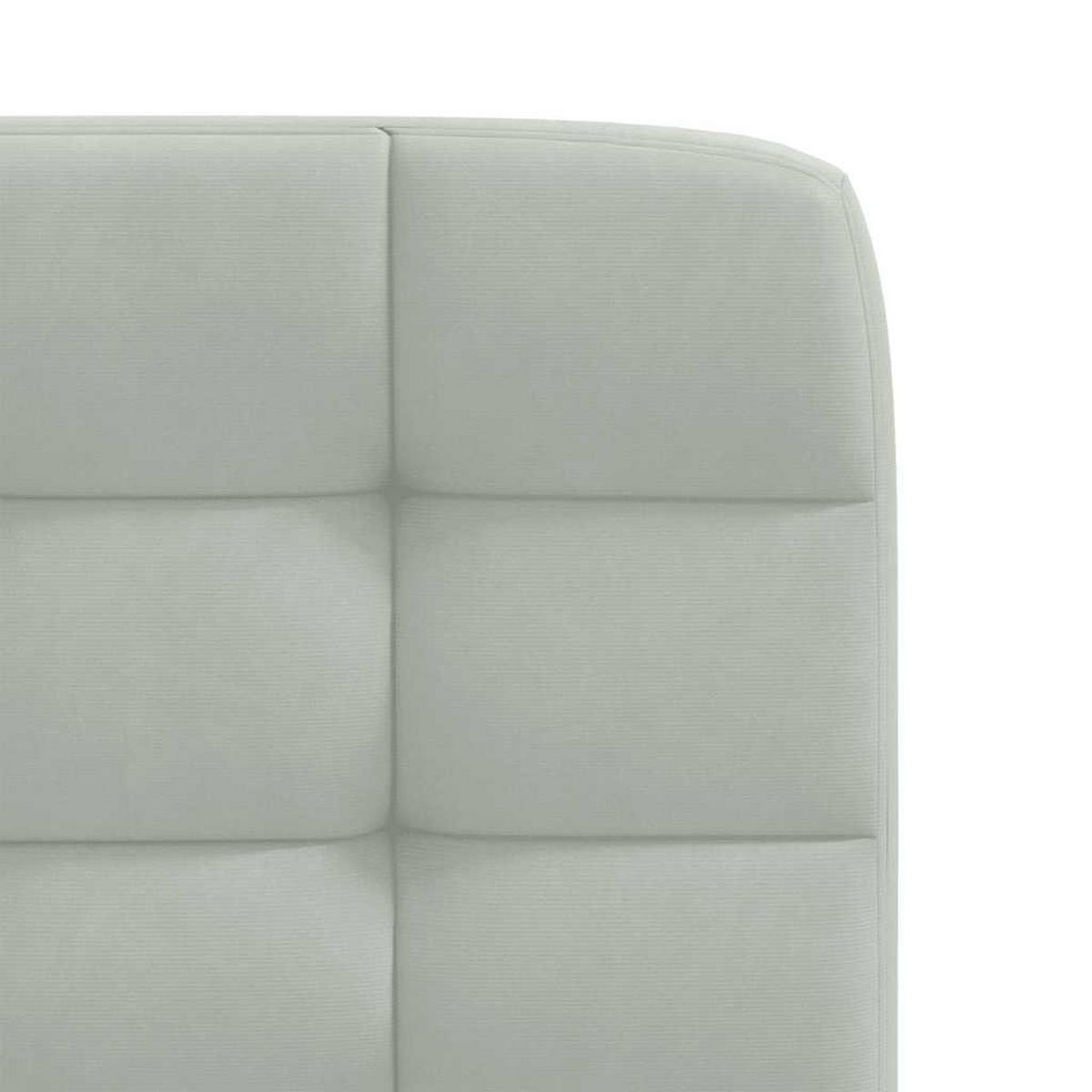 ESSZIMMERSTÜHLE 2 Stk. Hellgrau Samt 45*54*83cm - Grau, Metall (45/83/54cm) - ZMH