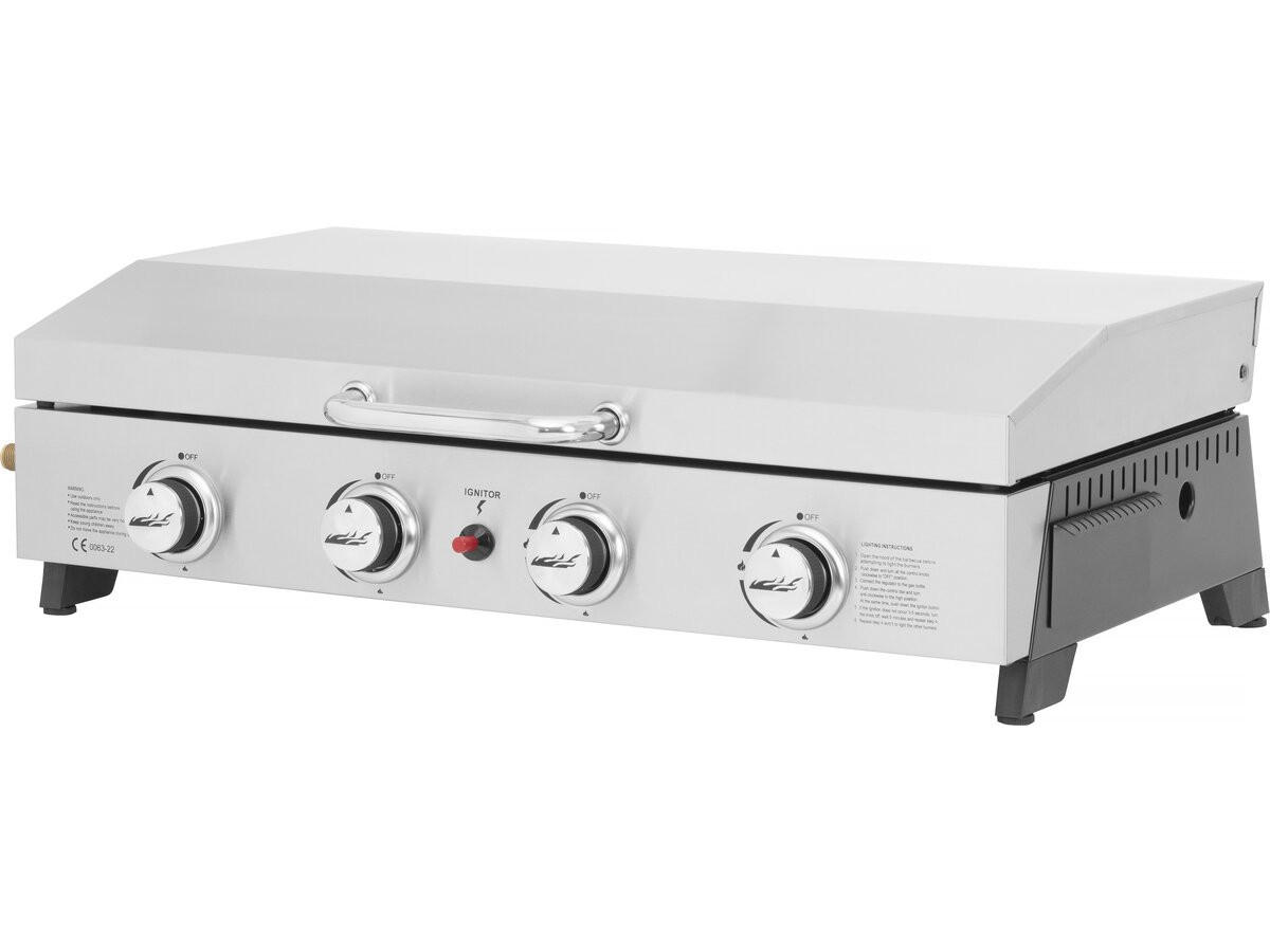 PLANCHA fasto Grau - Grau, Metall (52/25/84cm) - Habitat Garten