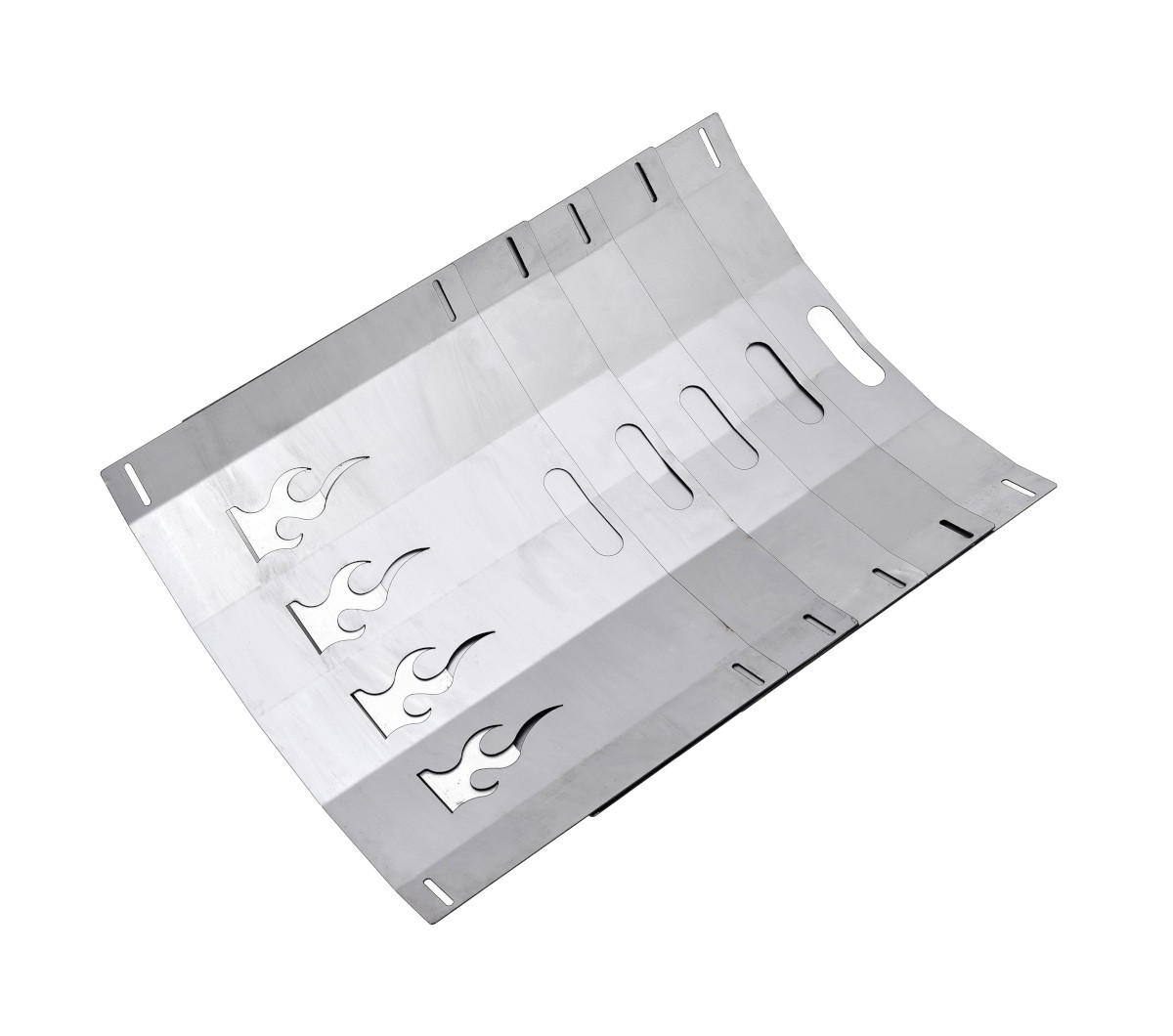 FUNKENSCHUTZ für Feuerschale Ø 80 cm aus Stahl 1,5 mm robust - Grau, Metall (75/30/75cm) - The Favilla