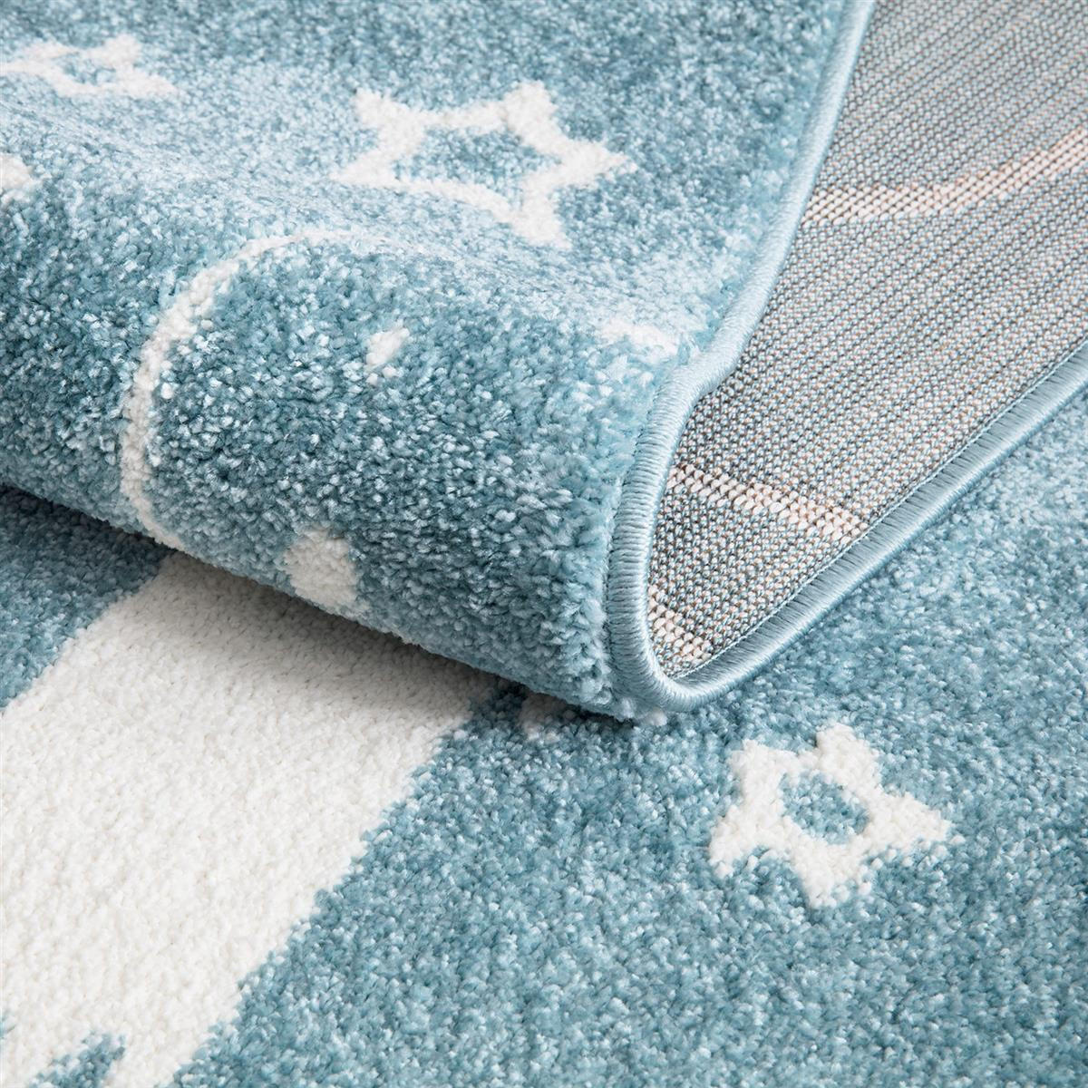KINDERTEPPICH Anime 912 Blau 190x280 cm - Blau, Textil (190/280cm) - carpet city