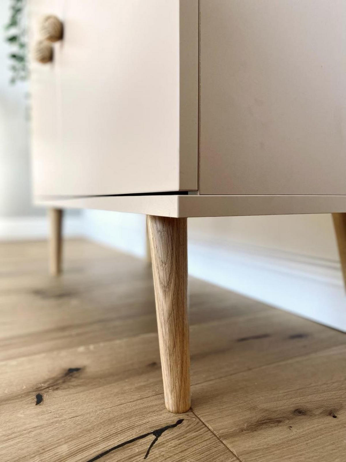 KOMMODE Ikon 100 Beige, Türkommode - Beige, Holzwerkstoff (100/85/42cm) - Bettso