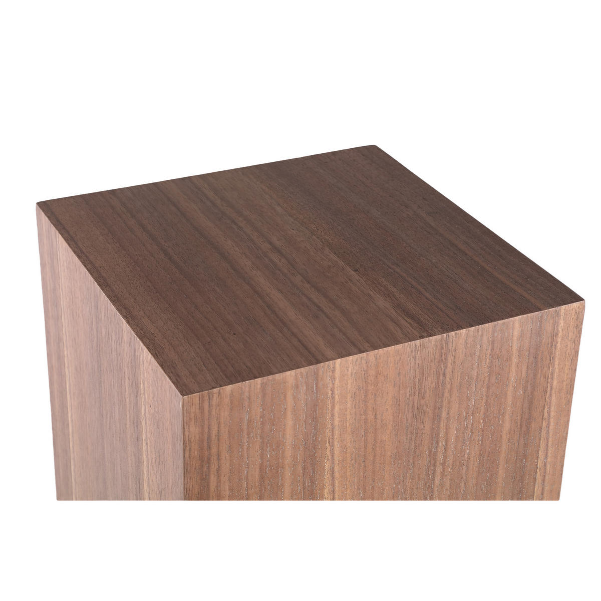 BLUMENSÄULE Tiess Beige 35/35/85cm 2er-Set - Beige, Holz (35/35/85cm) - PTMD Collection