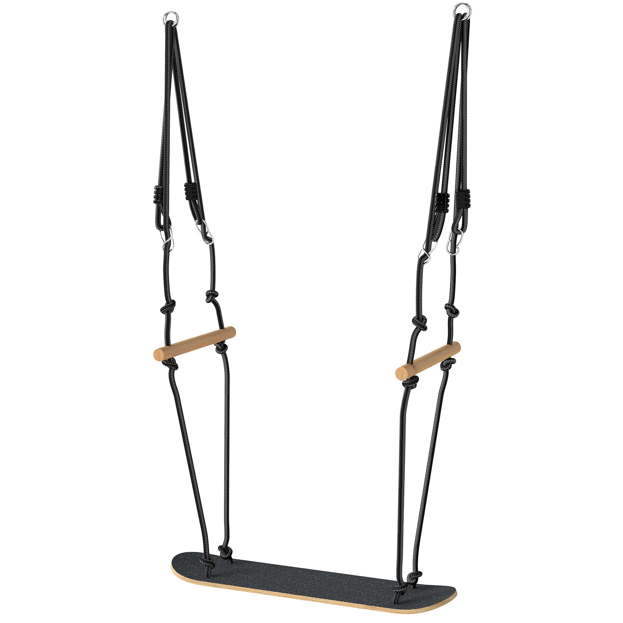 SKATEBOARD-SCHAUKEL Ahorn-Sperrholz Buchenholz Naturholz - Naturfarben, Holz (40/79cm) - AIYAPLAY