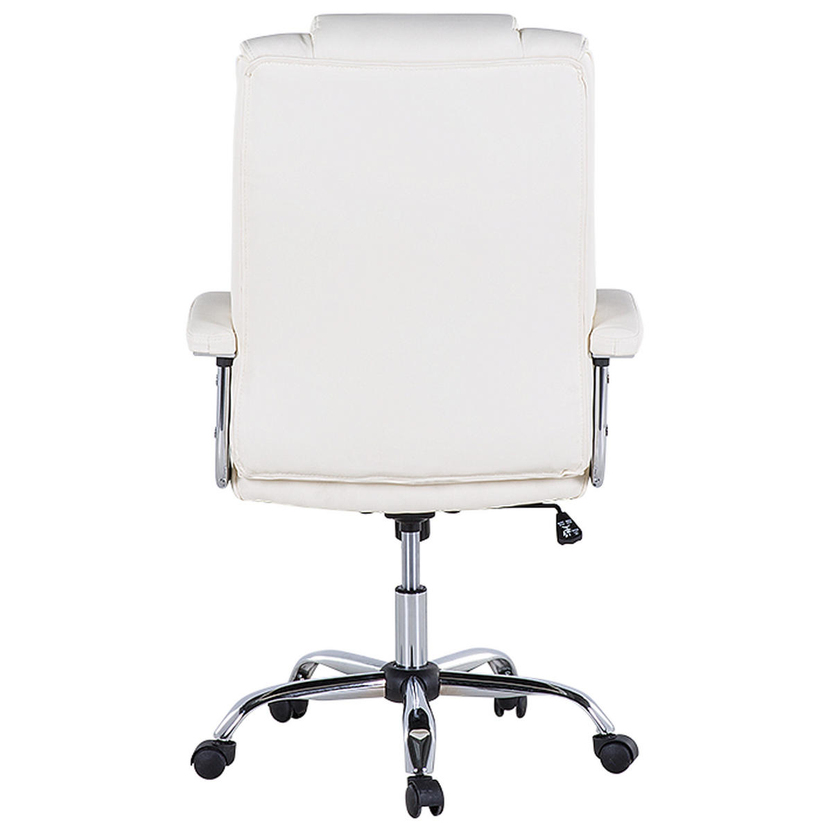 BÜROSTUHL Kunstleder Beige Advance - Beige, Kunststoff/Textil (66/100/66cm) - Beliani