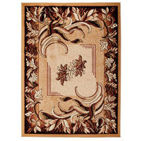TEPPICH ATLAS Dunkelbraun Hellbraun 60/100 cm - Hellbraun/Dunkelbraun, Textil (60/100cm) - Tapiso