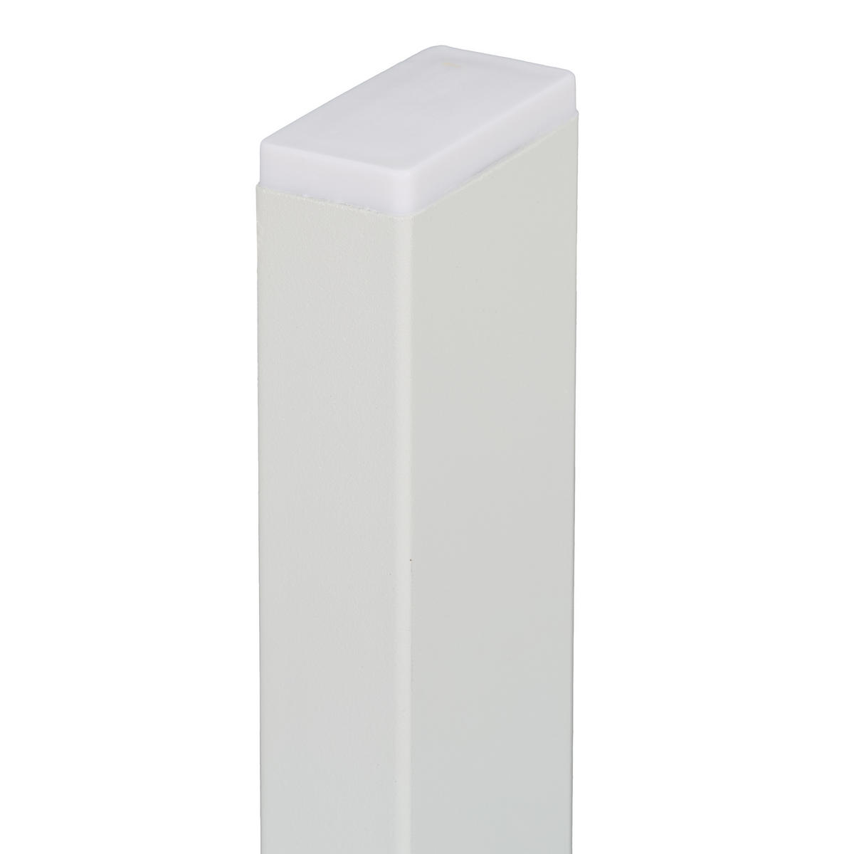 GARTENTISCH - Weiß, Kunststoff/Metall (48/98/39cm) - Relaxdays