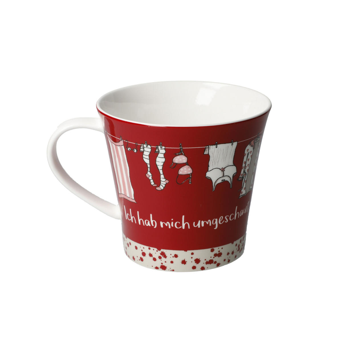 TEETASSE Barbara Freundlieb - Wir sind die Schönsten, Fine Bone China, Bunt, 350 ml - Multicolor, Keramik (0.35L) - Goebel