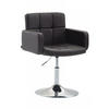 SESSEL Lederlook braun - Braun, Textil/Metall (58/80/48cm) - CLP