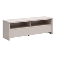 TV STOLEK Soren Kašmír - béžová, kompozitní dřevo (143.5/48.5/40.5cm) - Petits-meubles