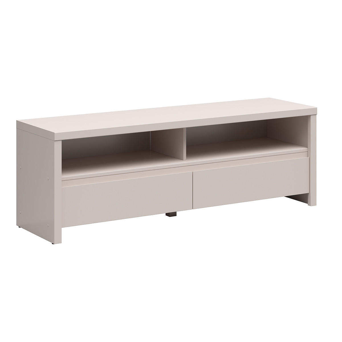 TV STOLEK Soren Kašmír - béžová, kompozitní dřevo (143.5/48.5/40.5cm) - Petits-meubles