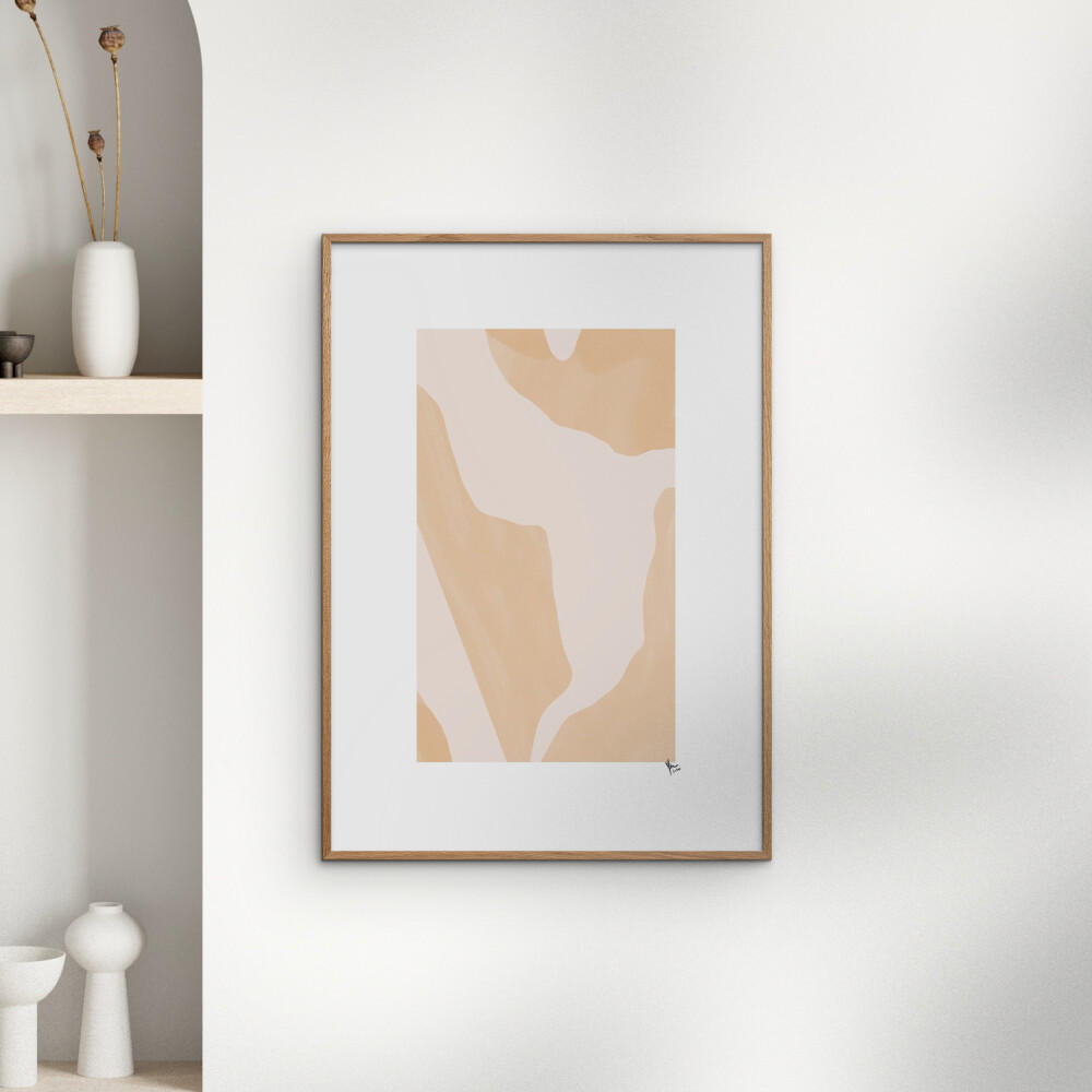 POSTER N. Atelier - Le Calme - Naturfarben, Papier (50/70/0.1cm) - Poster&Frame