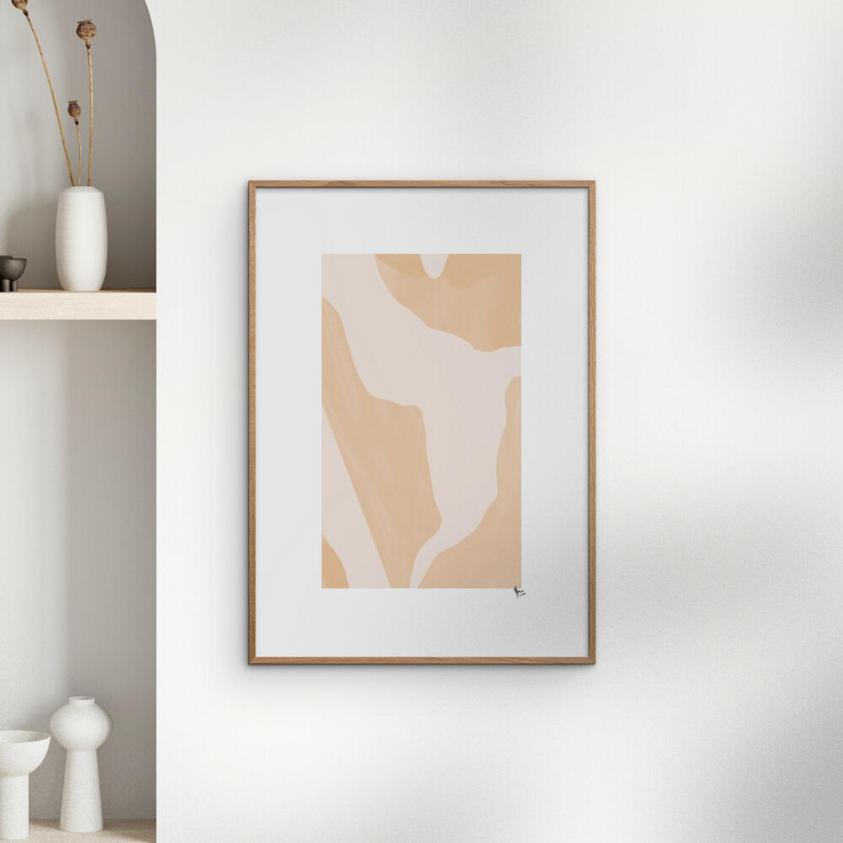 POSTER N. Atelier - Le Calme - Naturfarben, Papier (50/70/0.1cm) - Poster&Frame