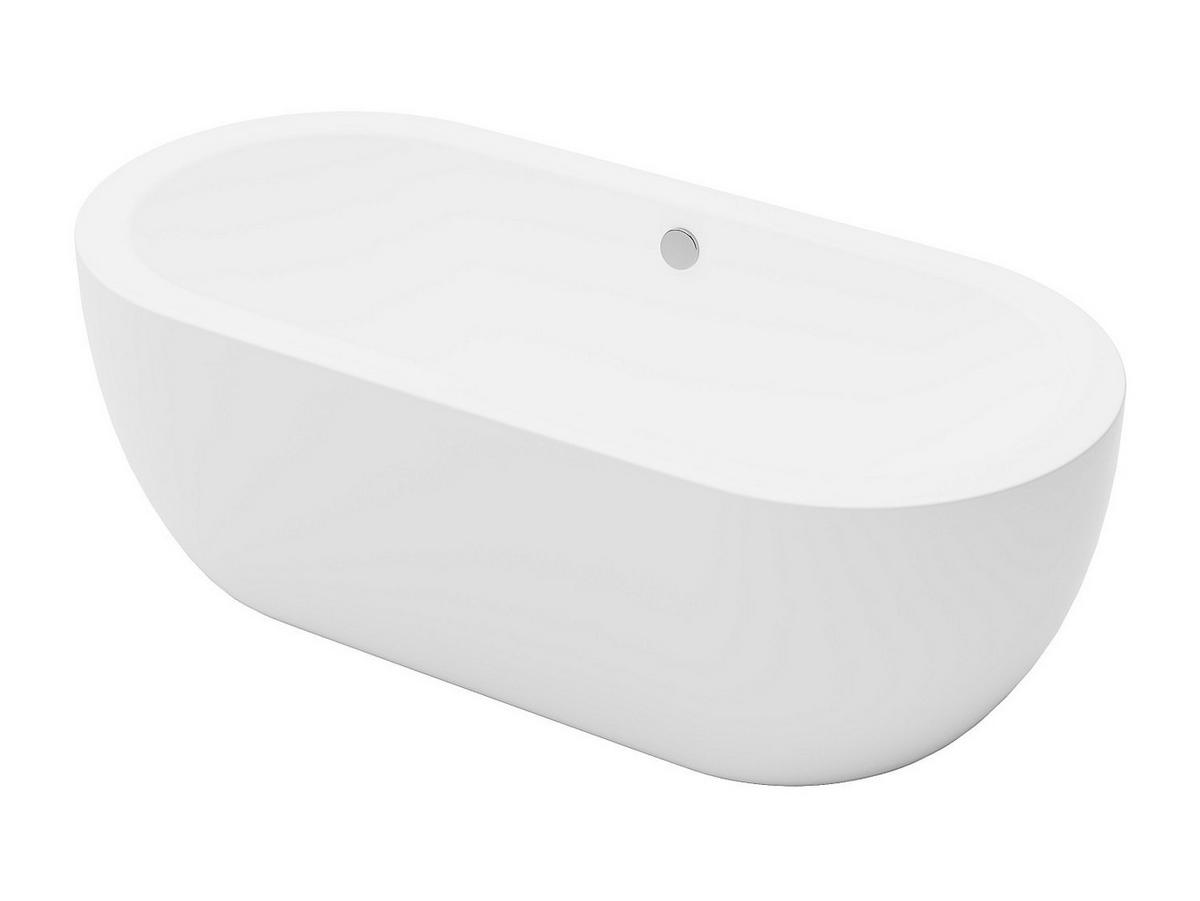 FREISTEHENDE Badewanne - 1 Person - Acryl - Weiß - Weiß, Kunststoff (170/58/80cm) - Vente-Unique