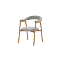 STUHL Franz, Natur Massiveiche - Beige, Holz (53/81/62cm) - WOODEK