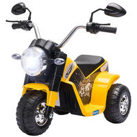 ELEKTRO-MOTORRAD DE-12998 3 Räder Gelb/Schwarz - Gelb, Kunststoff (72/57/56cm) - ComfortXL