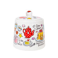 ZUCKERDOSEN Fröhlich in Bunt - 11,5cm - Multicolor, Keramik (10.5/11.5cm) - Blond Amsterdam