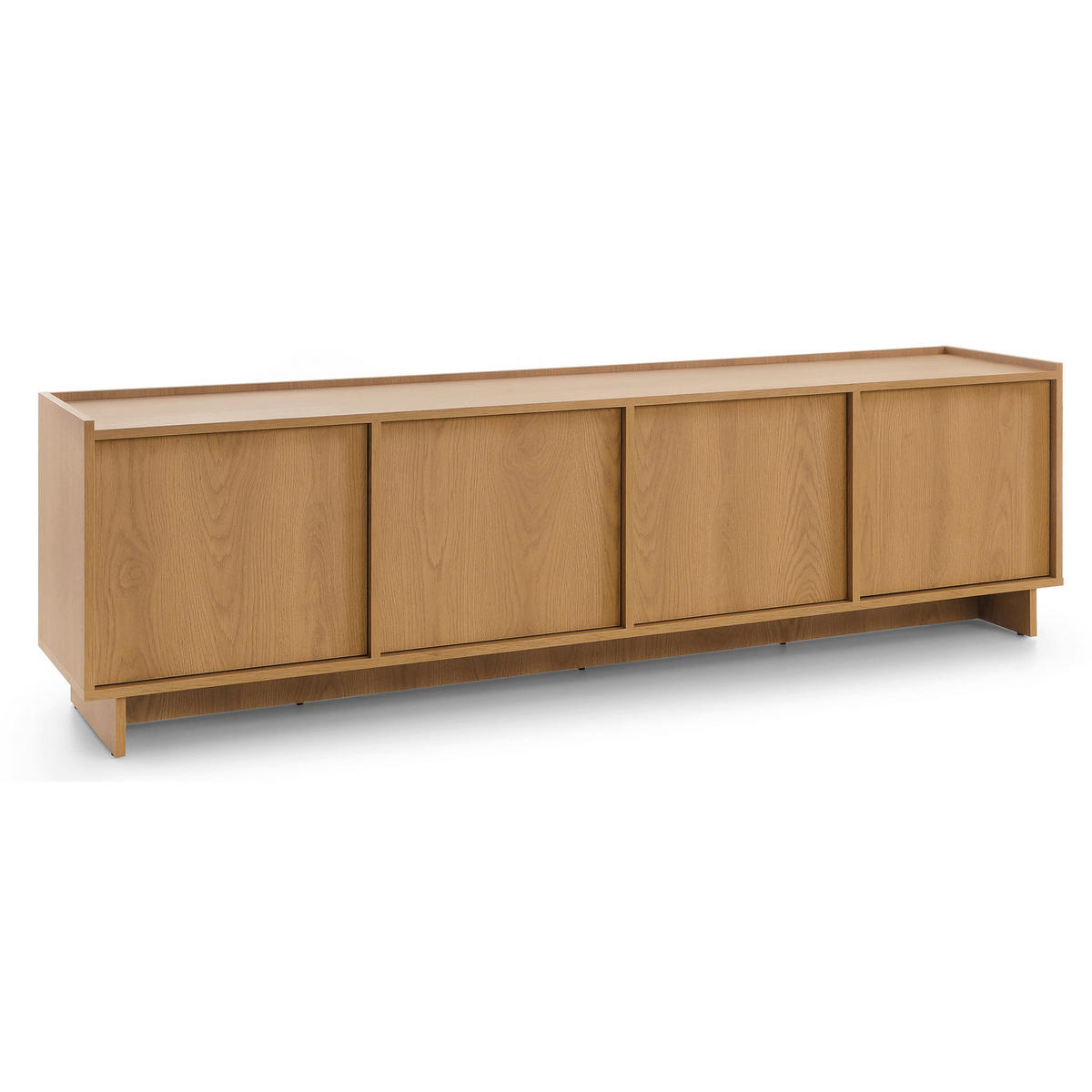 TV stolek Yasumi, dub, 195 cm - barva dubu, kompozitní dřevo (195/55/39cm) - Selsey
