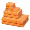 FROTTIERSET Sensual Skin Zopf 8-teilig - Gelb, Textil (50/100cm) - Ross