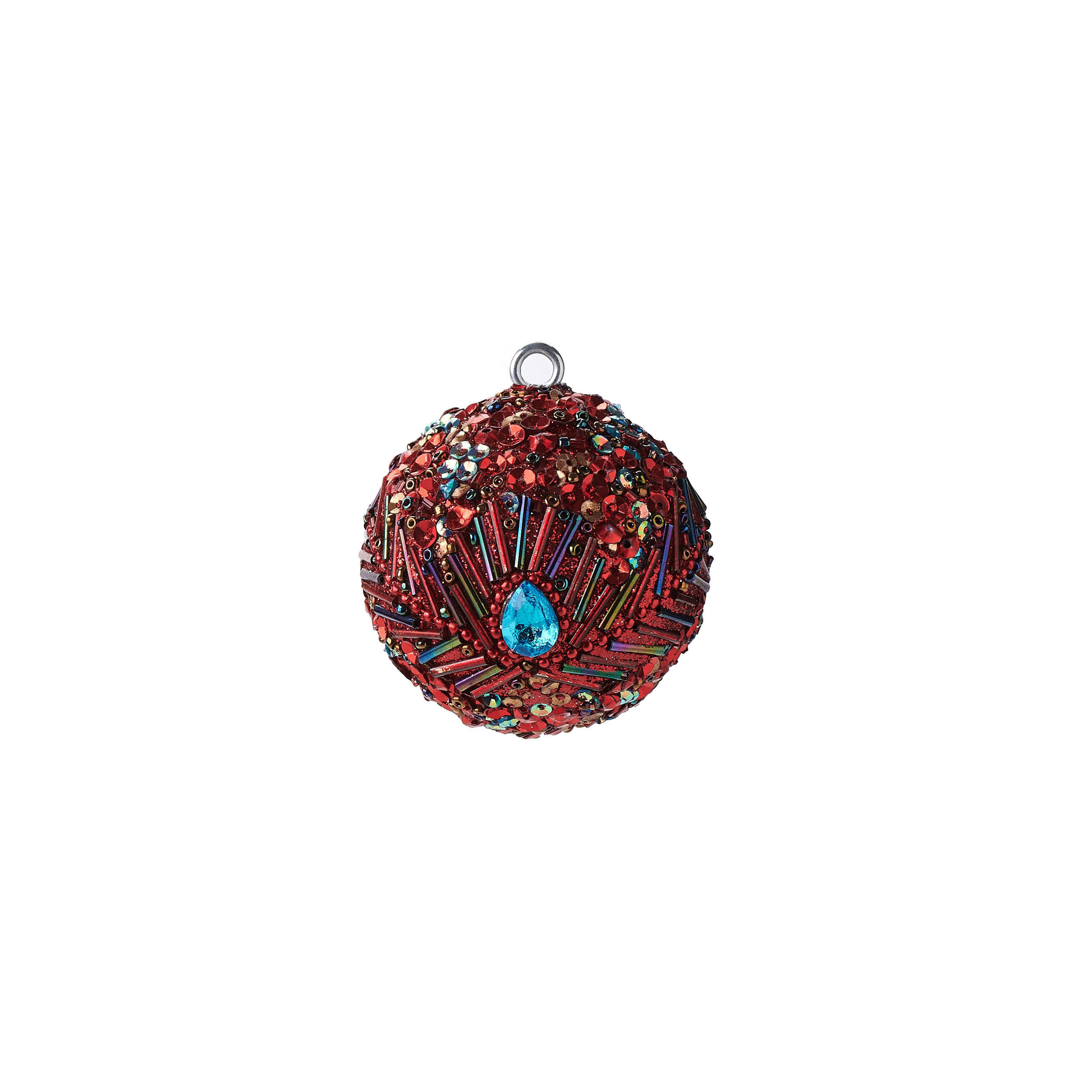 Gift Company Weihnachtskugel Rot 6x1x6 cm