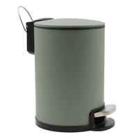 MÜLLEIMER Soft-Close 3 l Metaline - Hellgrün, Metall (20/25/17cm) - Douceur d´intérieur