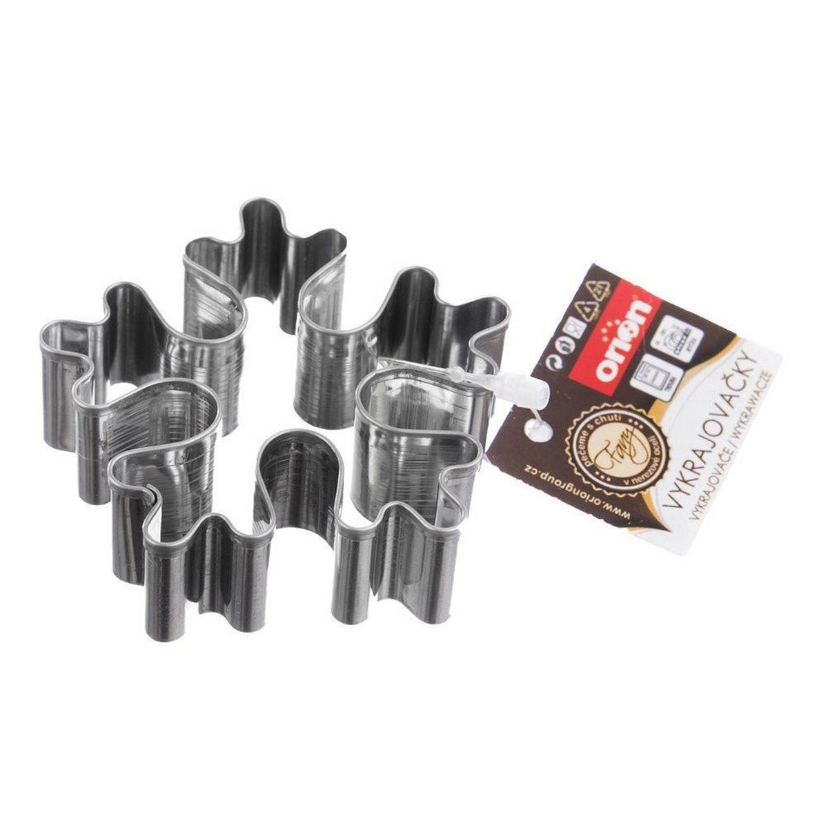 AUSSTECHFORM Schneeflocke 6 cm Silber - Silberfarben, Metall (7.5/1.7/10cm) - Orion 