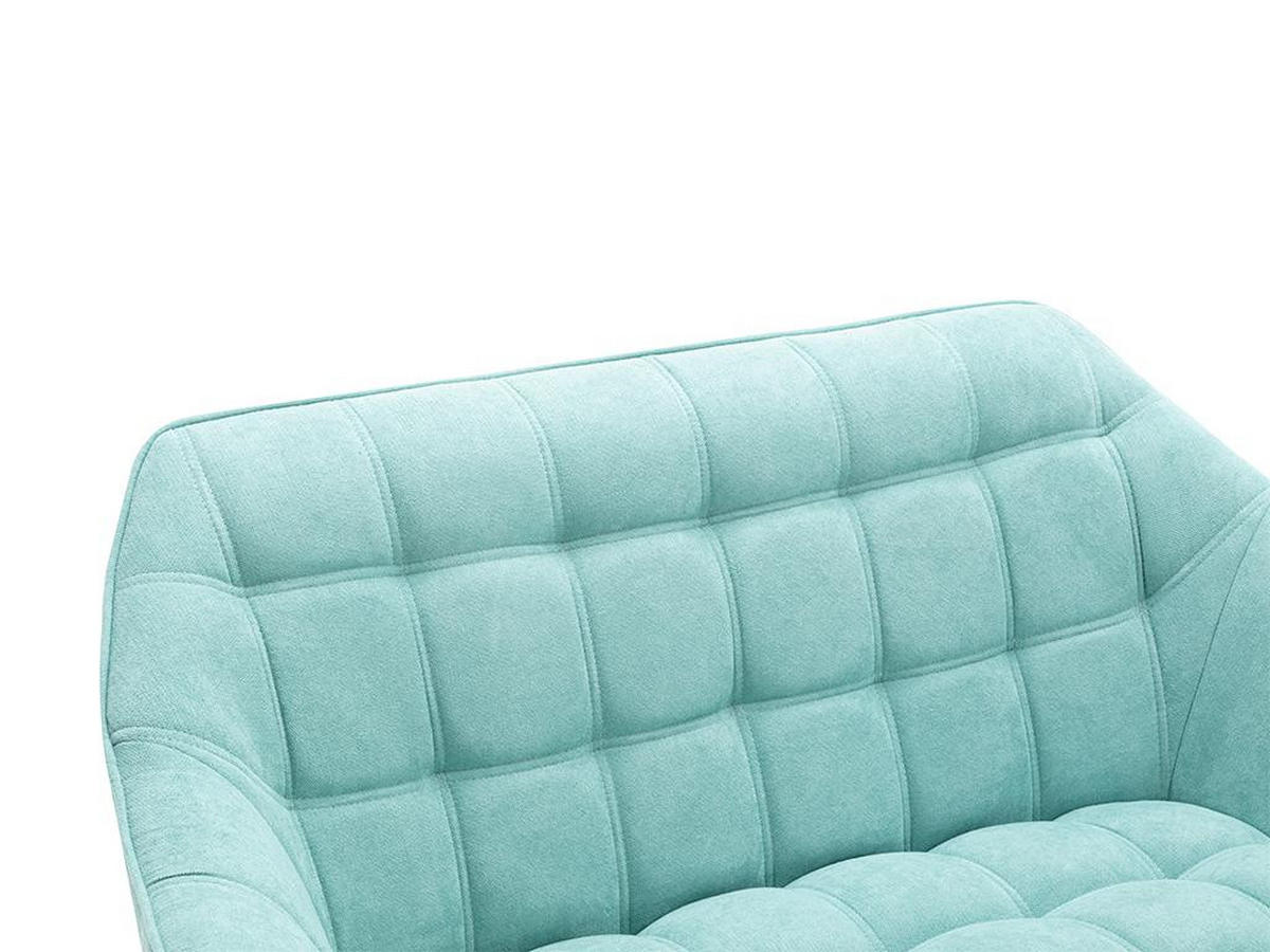 SOFA 2-Sitzer - Stoff - Hellgrün - CASERTA - Grün, Textil (73/77/127cm) - Vente-Unique
