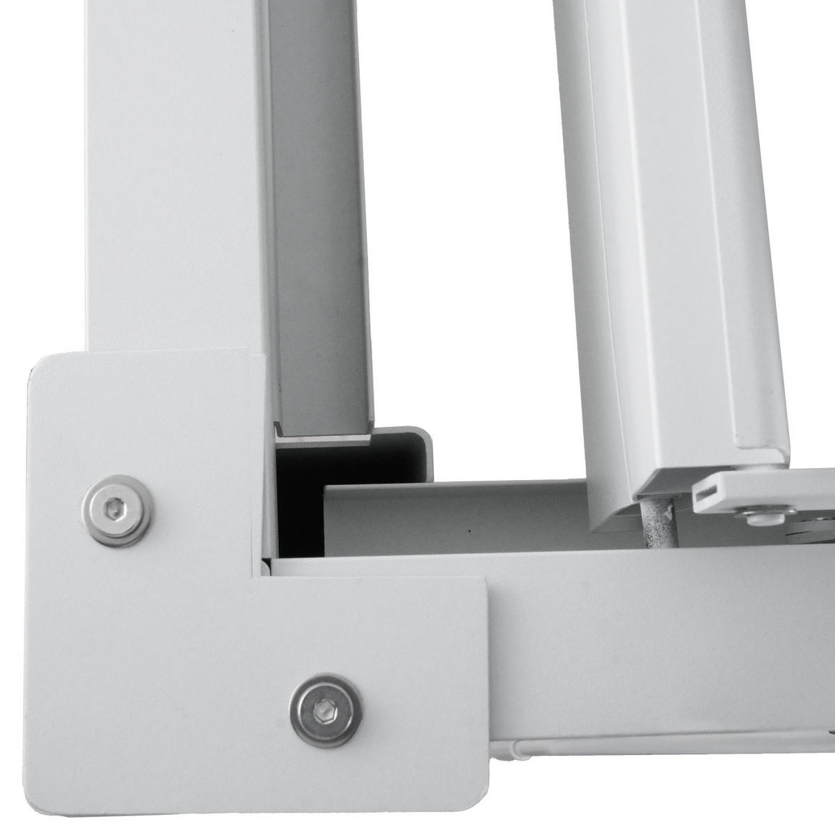 PERGOLA Weiß - Weiß, Metall (308/230/308cm) - MCW
