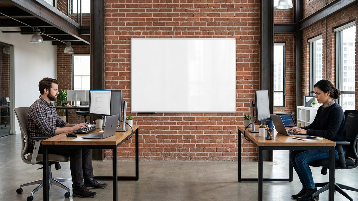MAGNETISCHES Whiteboard - PREMIUM EXPO Alurahmen 180x120cm - Weiß, Metall (180/120/1.6cm) - ALLboards