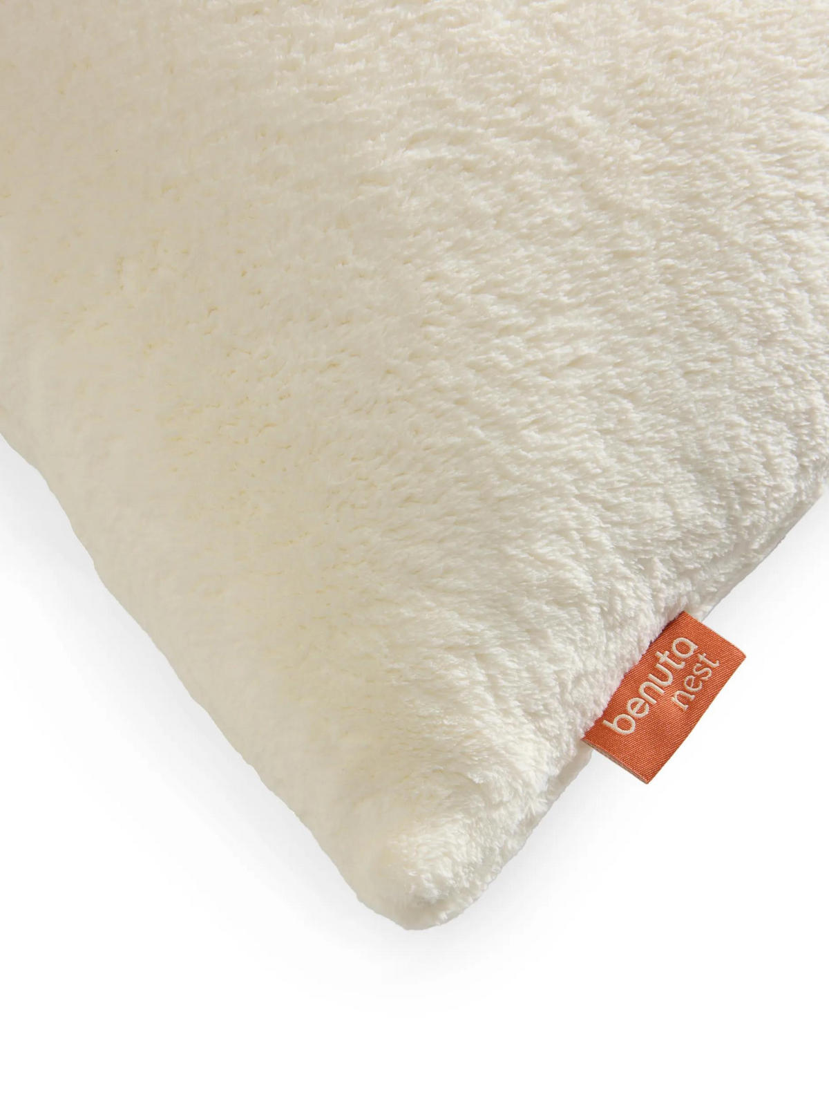 KISSEN Cosi Cream 45/45 cm - Creme, Textil (45/45/15cm) - benuta