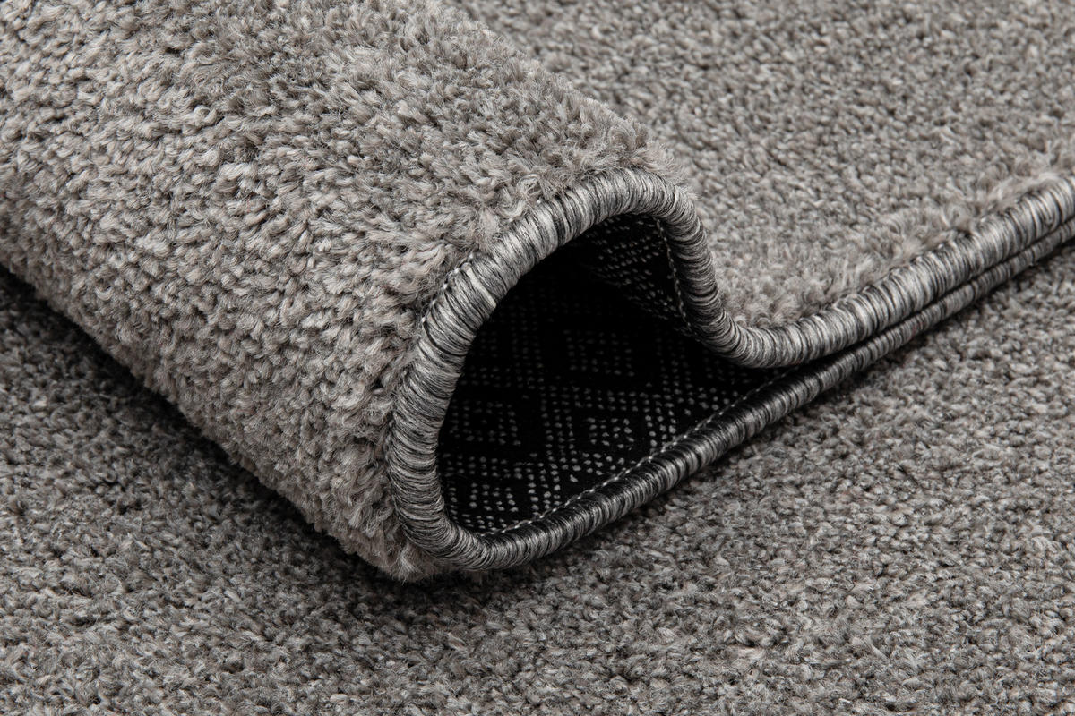 TEPPICH NOYAN Silberfarben 300/400 cm - Silberfarben, Kunststoff (300/400cm) - Tapiso