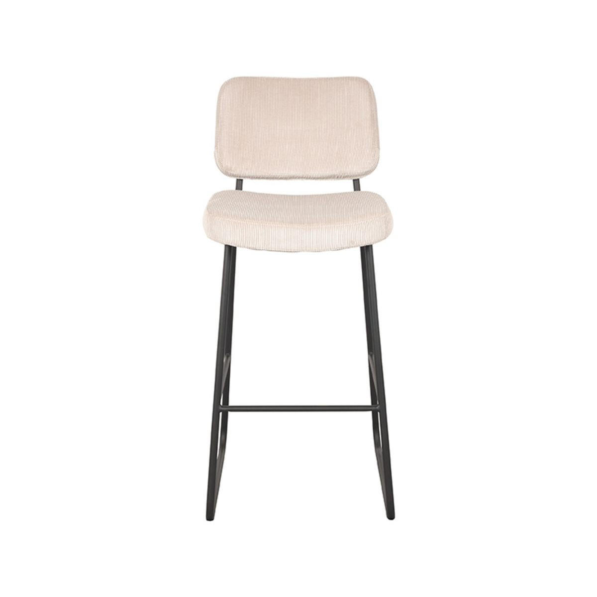 BARHOCKER Noah Beige 47/60/105 cm 2er-Set - Beige, Metall (60/105/47cm) - LABEL51