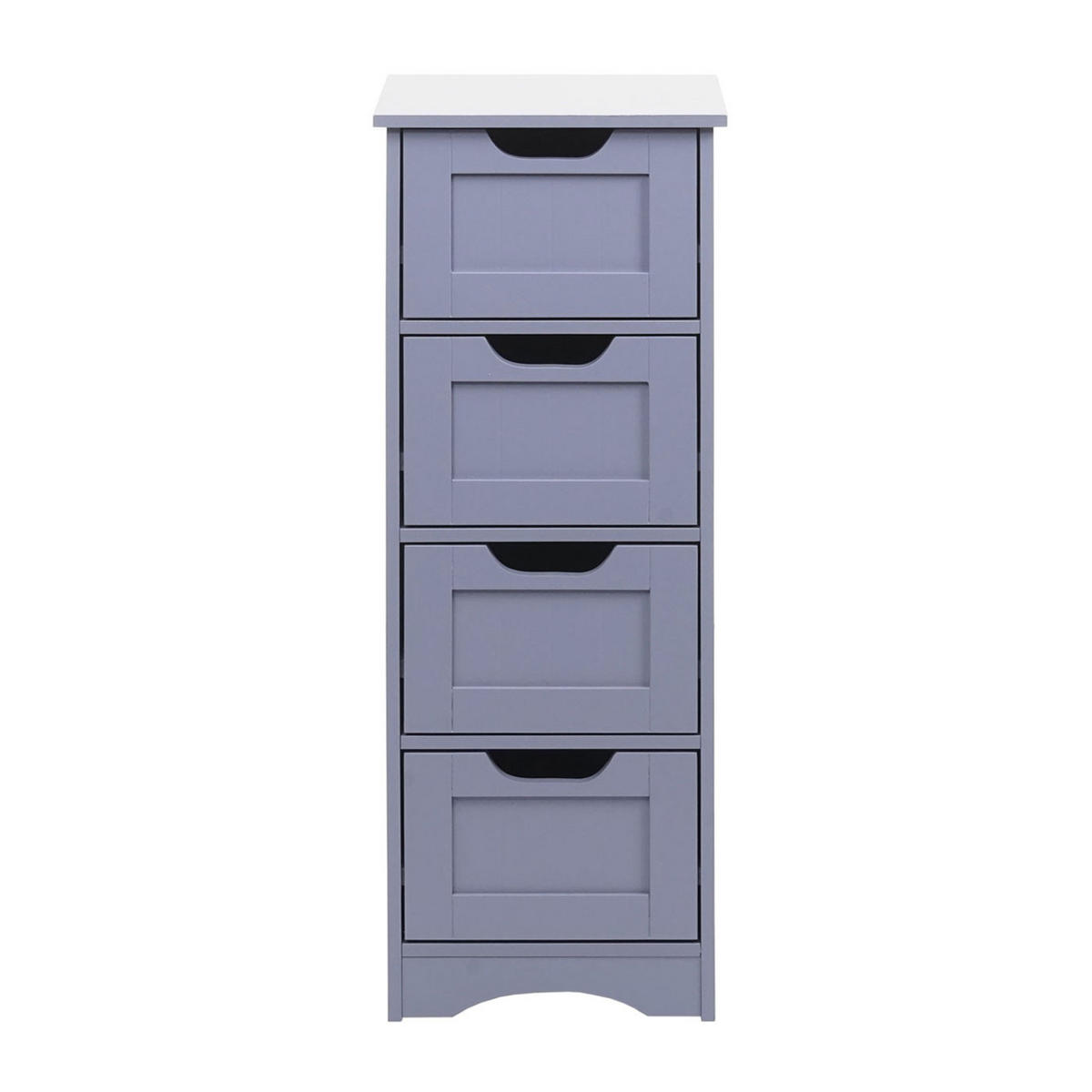 KOMMODE Grau - Grau, Holzwerkstoff (30/80/26cm) - MCW