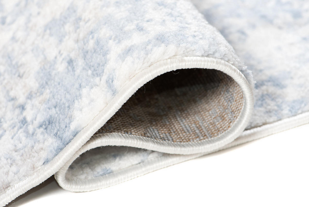 TEPPICH SKY Grau Blau 140/200 cm - Blau/Grau, Textil (140/200cm) - Tapiso