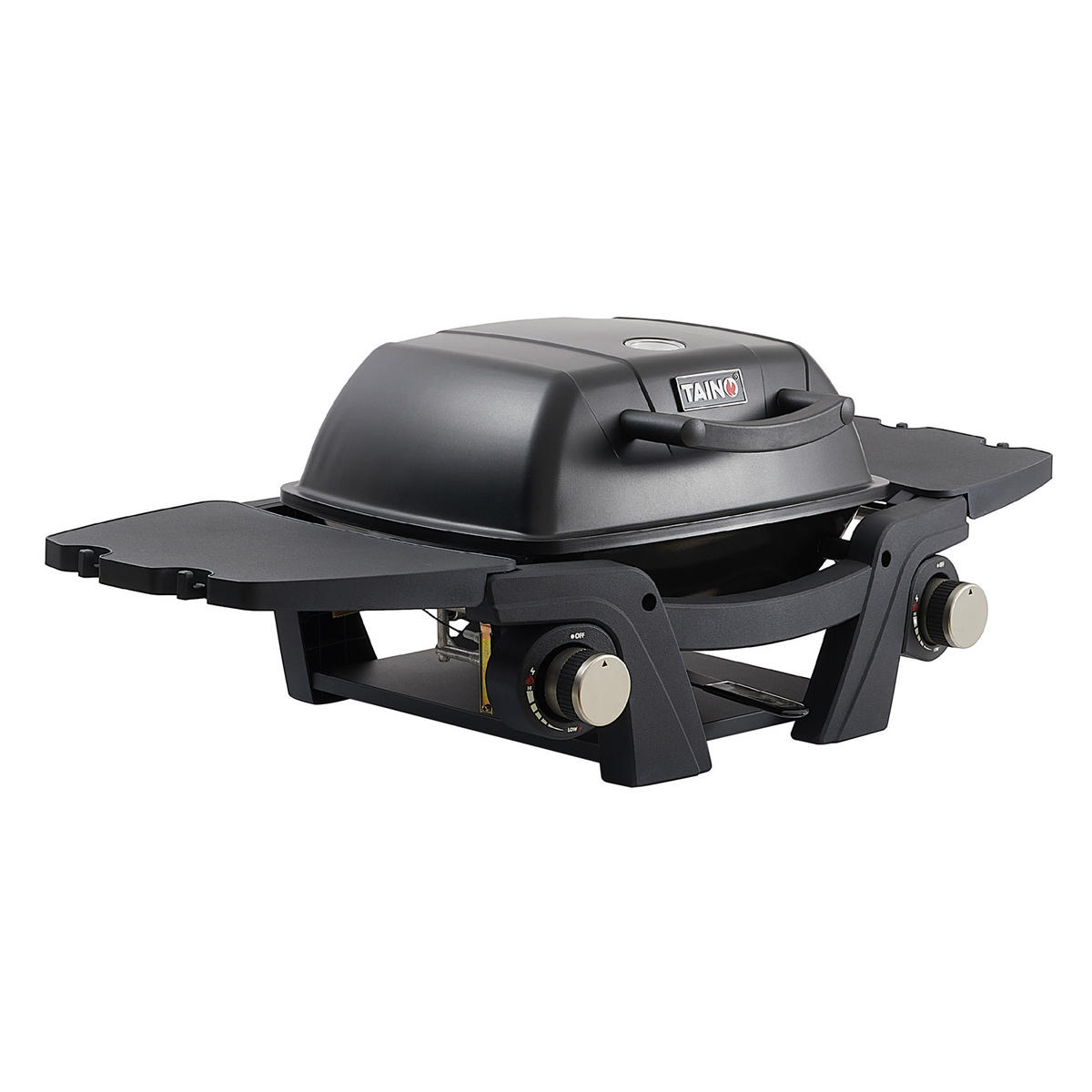 GASGRILL MAHTO Tischgrill Schwarz - Schwarz, Metall (102/34.5/45cm) - TAINO