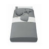 BABY-BETTWÄSCHENSET Musselin 4-teilig Piumone - Grau, Kunststoff (3/67cm) - Cam il Mondo del Bambino S.p.A.