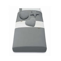 BABY-BETTWÄSCHENSET Musselin 4-teilig Piumone - Grau, Kunststoff (3/67cm) - Cam il Mondo del Bambino S.p.A.