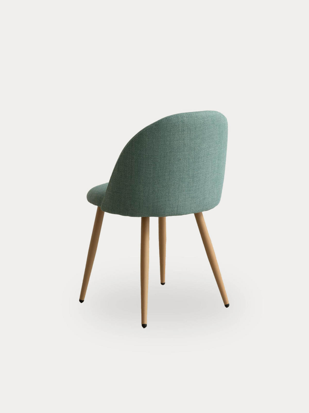 STUHL Brila Minze 51 cm x 77 cm - Mintgrün, Textil (51/77/54cm) - Kenay Home