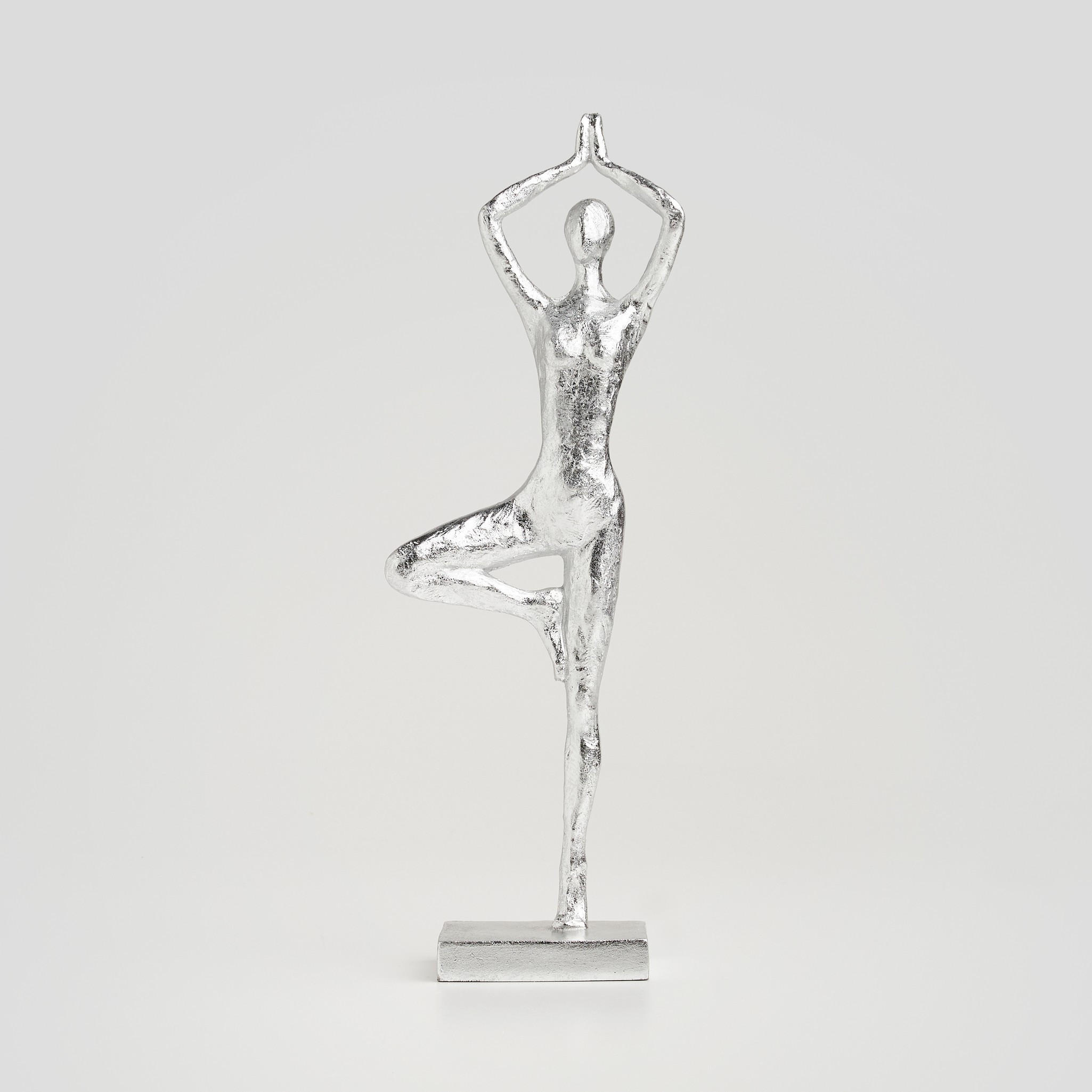 FIGURINE Treepose - Grau, Kunststoff (13.5/37/7.5cm) - home&you