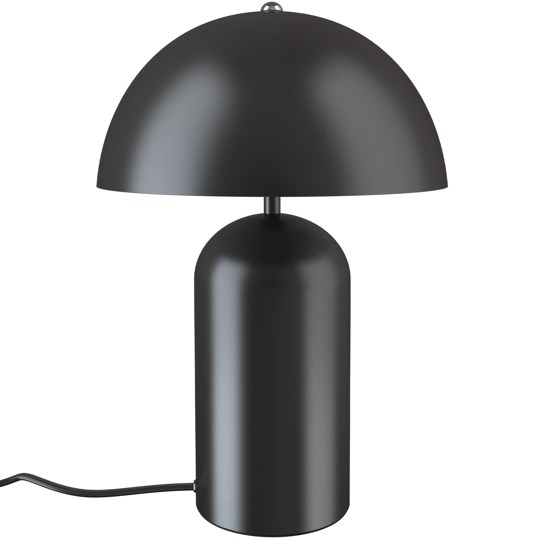 RETRO-TISCHLAMPE Altea,25 x 37 cm,schwarz - Schwarz, Metall (25/25/37cm) - tectake