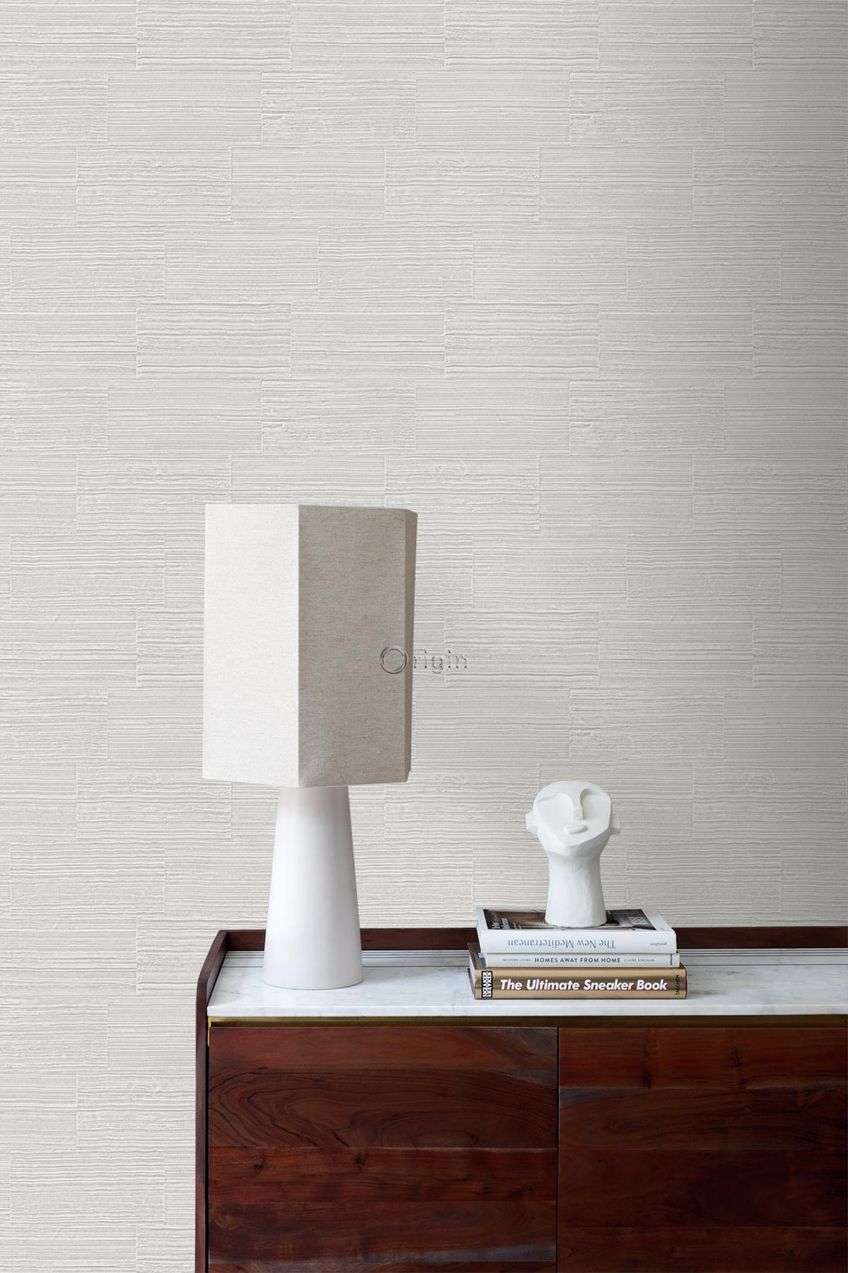 TAPETE Steinoptik 53 cm x 10.05 m - Grau, Papier (53/1000cm) - Origin Wallcoverings