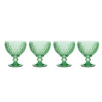 SEKTSCHALEN Boston Coloured Grün 398 ml 4er Set - Grün, Glas (0.398L) - Villeroy & Boch