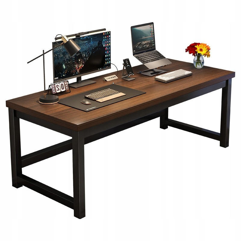 XXXLutz Computertisch, Braun 60x74x120 cm
